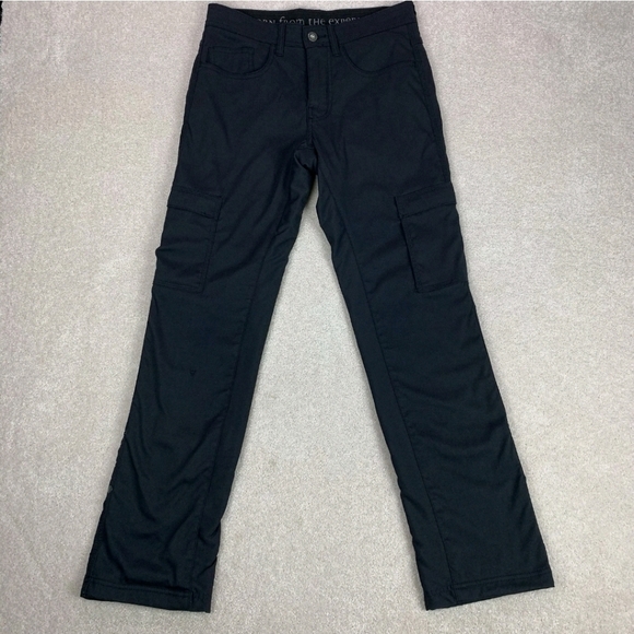 Prana Convertible Cargo Fleece Lined Pants Sz 38 Outdoors Hiking Minimalist - Picture 1 of 10